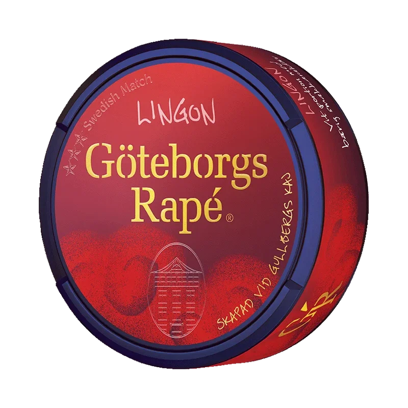 Göteborgs Rapé Lingon Vit Portion