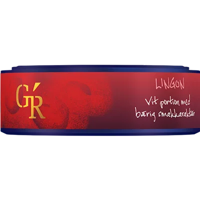 Göteborgs Rapé Lingon Vit Portion