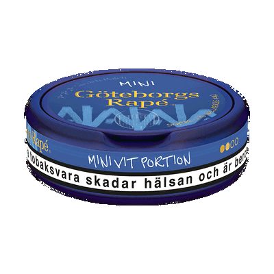 Göteborgs Rapé Mini Vit Portion