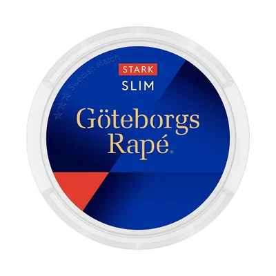 Göteborgs Rapé Slim Vit Portion Stark fram