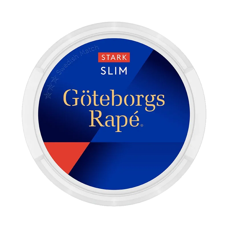 Göteborgs Rapé Slim Vit Portion Stark