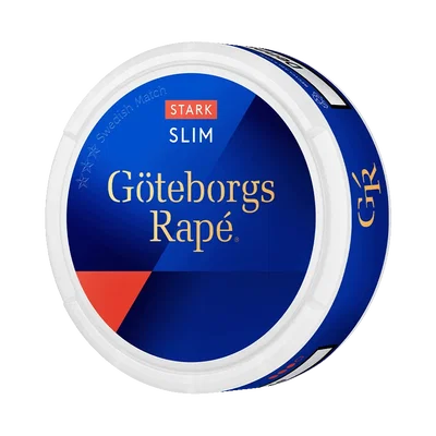 Göteborgs Rapé Slim Vit Portion Stark
