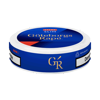 Göteborgs Rapé Slim Vit Portion Stark