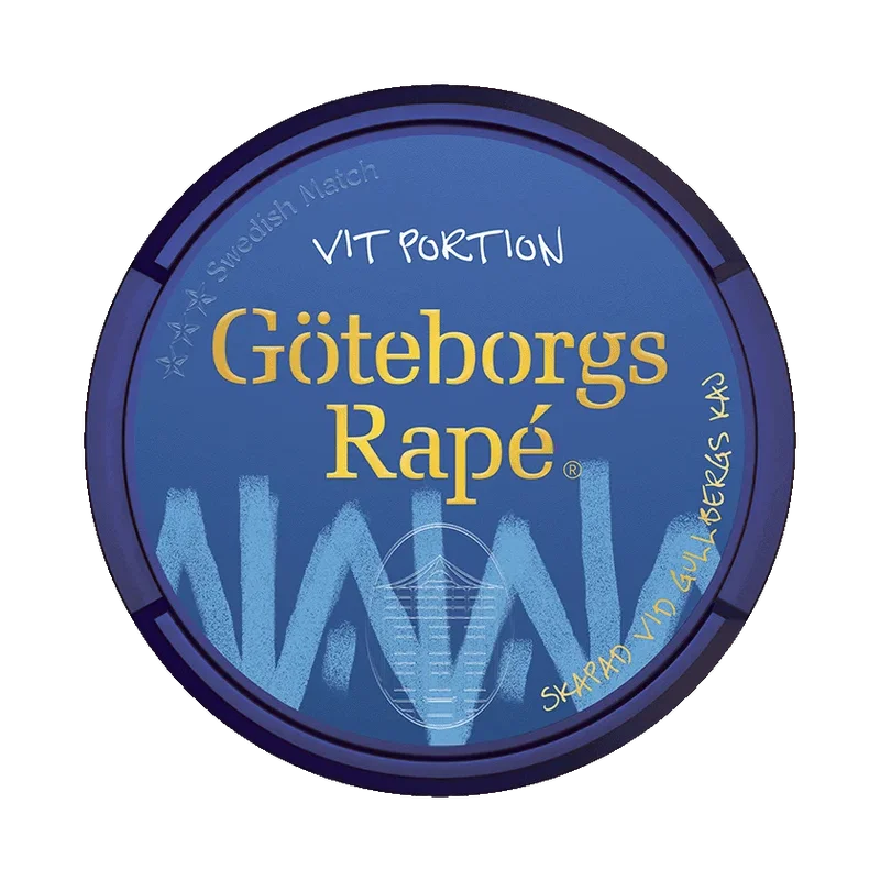 Göteborgs Rapé Vit Portion