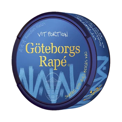 Göteborgs Rapé Vit Portion