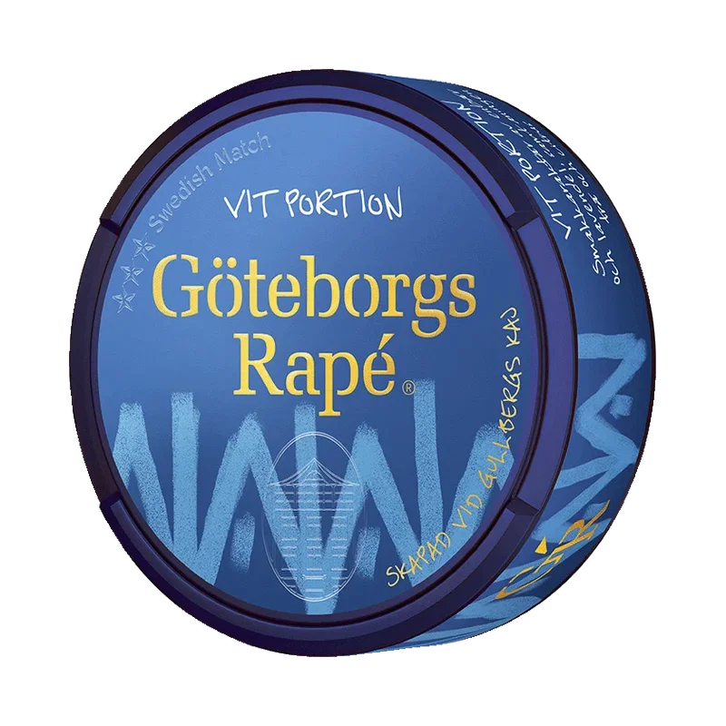Göteborgs Rapé Vit Portion