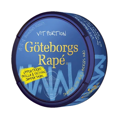 Göteborgs Rapé Vit Portion