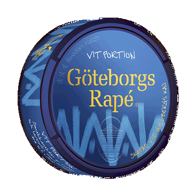 Göteborgs Rapé Vit Portion