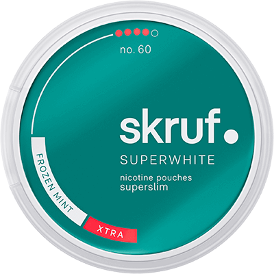 Skruf Superwhite No 60 Frozen Mint Xtra fram
