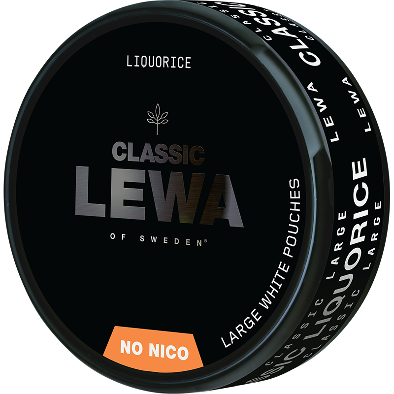 LEWA Classic Liquorice Nikotinfritt