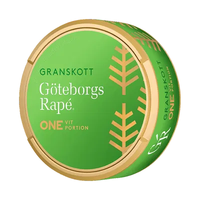 Göteborgs Rapé ONE Granskott Vit Portion