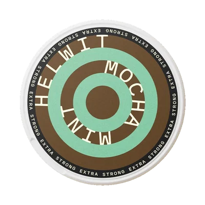 HELWIT Mocha Mint Extra Strong 7,5 mg fram