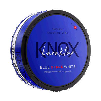 KNOX Karaktär Blue Stark White