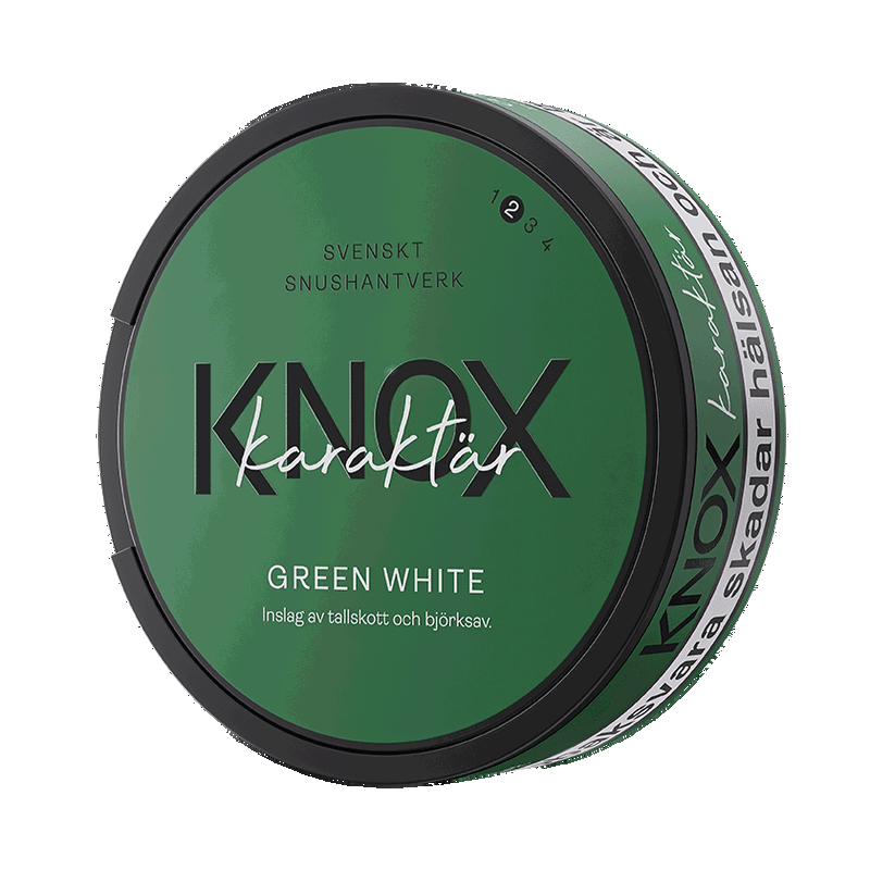 KNOX Karaktär Vit Portion Mixpack 4-pack