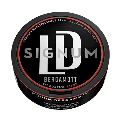 LD Signum Bergamott Vit Portion Stark