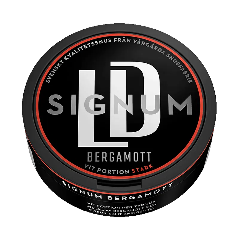 LD Signum Bergamott Vit Portion Stark