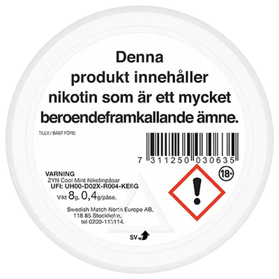 ZYN Cool Mint Mini Normal