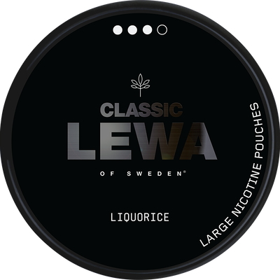 LARGE- FRONT - SE - CLASSIC NICO - LIQUORICE - TRANSPARENT