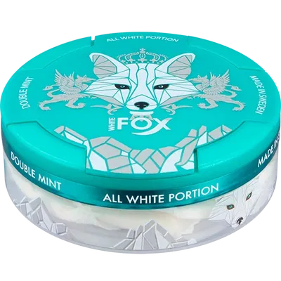 White Fox Double Mint topp