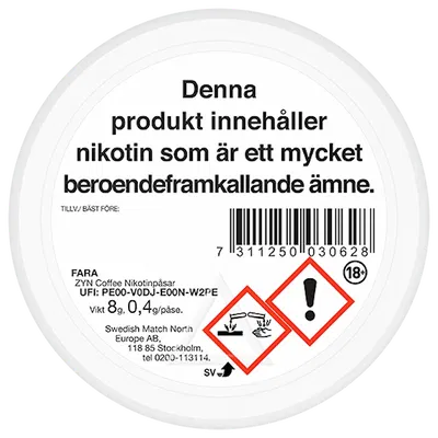 ZYN Coffee Mini Extra Strong