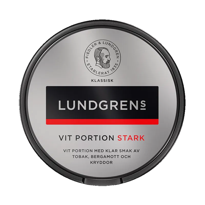 Lundgrens Vit Portion Stark