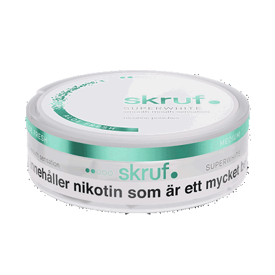 Skruf Superwhite Aloe Fresh