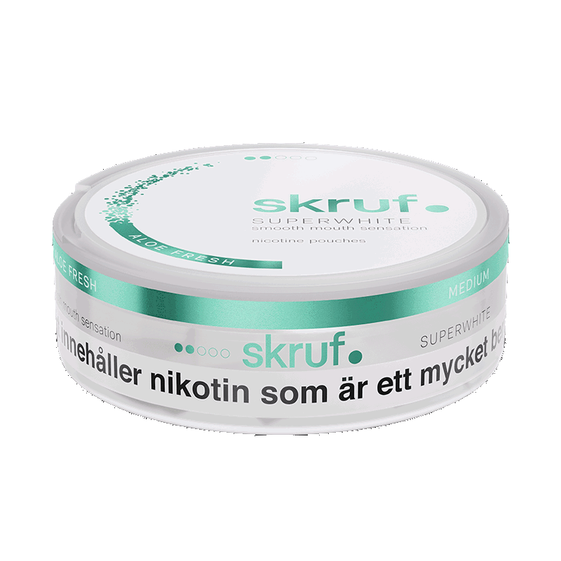 Skruf Superwhite Aloe Fresh