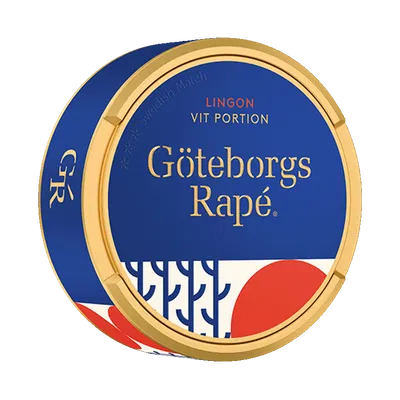 Göteborgs Rapé Lingon Vit Portion
