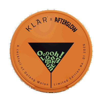 KLAR Afterglow Edition Oolong Melon Extra Strong Mini fram