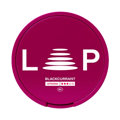 LOOP Blackcurrant Strong fram