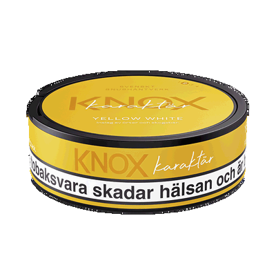 Knox Karaktär Yellow White