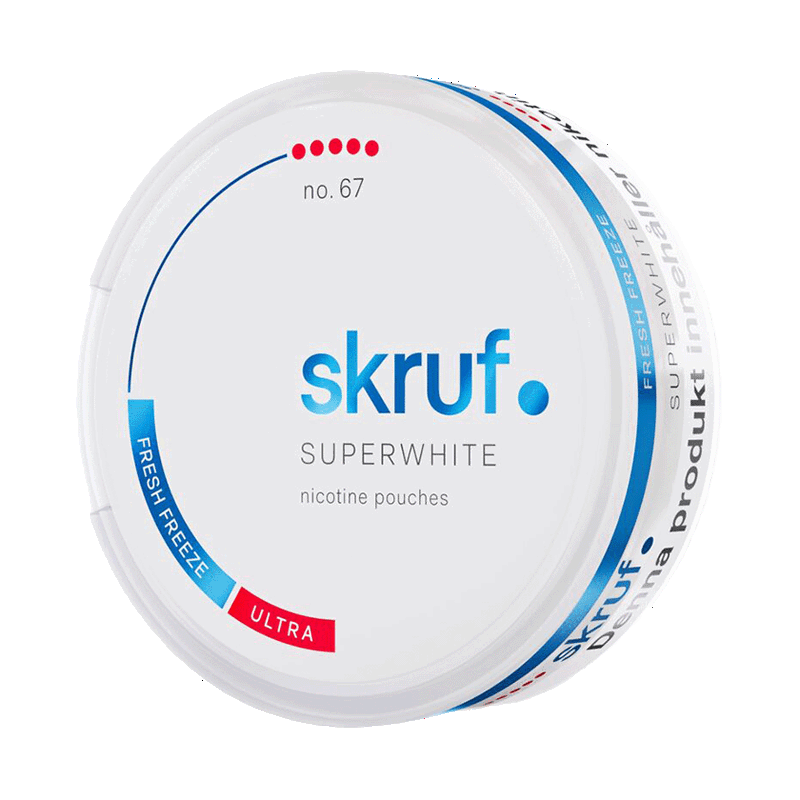 Skruf Superwhite No. 67 Fresh Freeze Ultra