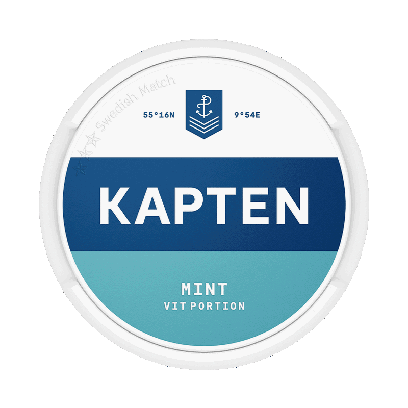 Kapten Mint Vit Portion