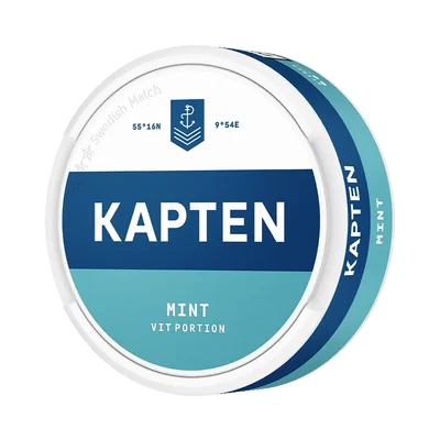 Kapten Mint Vit Portion