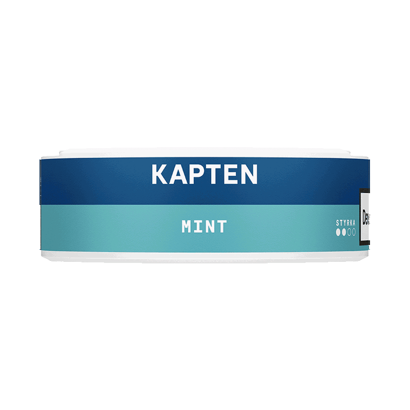 Kapten Mint Vit Portion