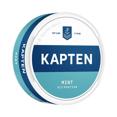 Kapten Mint Vit Portion