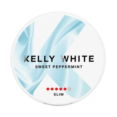 Kelly White Sweet Peppermint Extra Strong fram