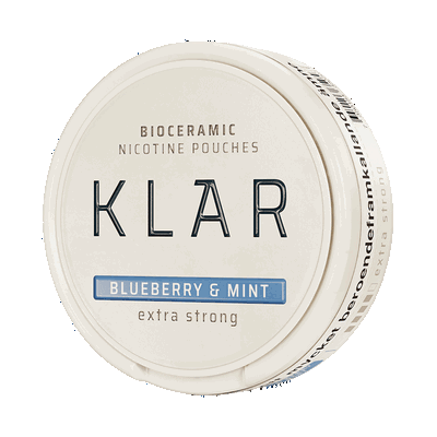 KLAR Blueberry & Mint Extra Strong Mini