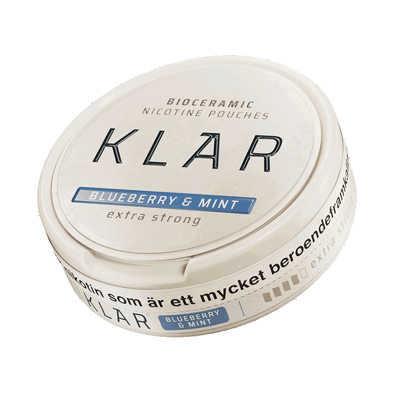 KLAR Blueberry & Mint Extra Strong Mini