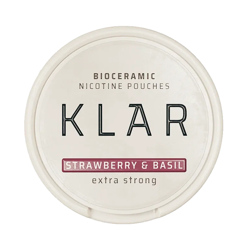 KLAR Strawberry & Basil Extra Strong Mini