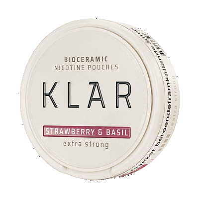 KLAR Strawberry & Basil Extra Strong Mini