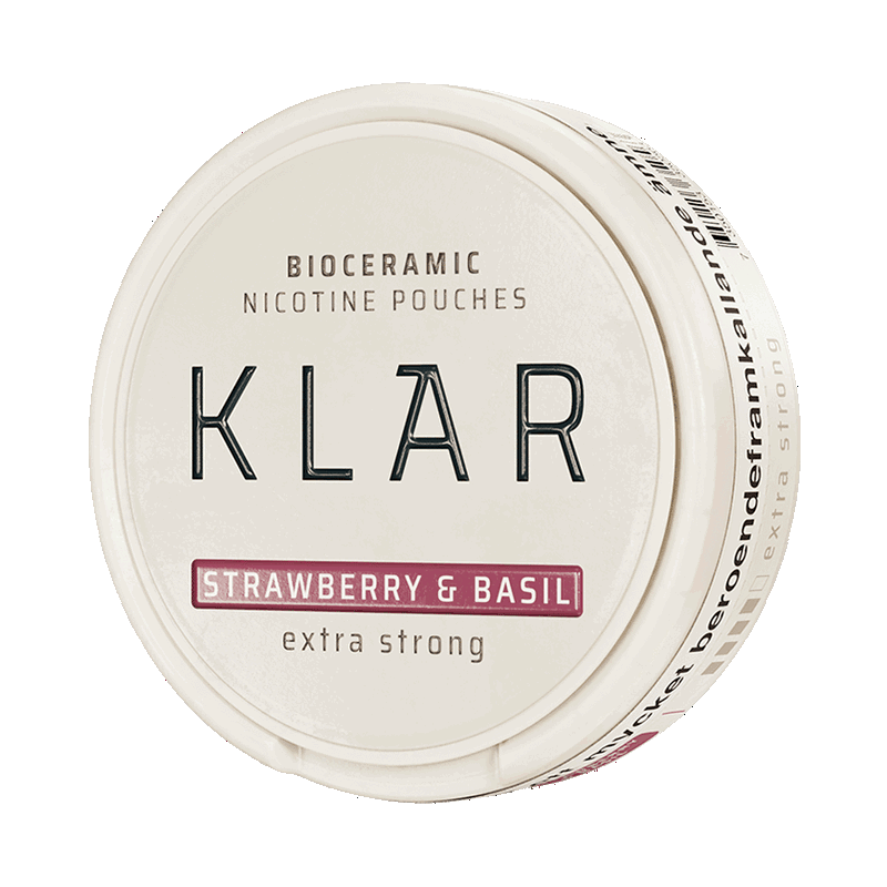 KLAR Strawberry & Basil Extra Strong Mini