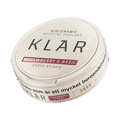 KLAR Strawberry & Basil Extra Strong Mini