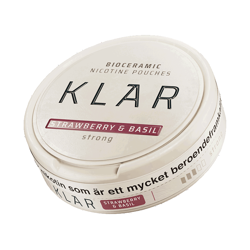 KLAR Strawberry & Basil Strong Mini