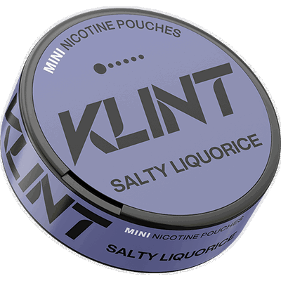 Klint Salty Liquorice Mini 3,2 mg vänster
