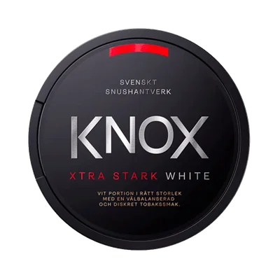 KNOX Xtra Stark White Portion fram