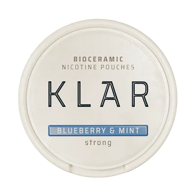 Kopia KLAR Blueberry & Mint Strong frasm