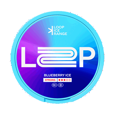 Loop Blueberry Ice Strong fram