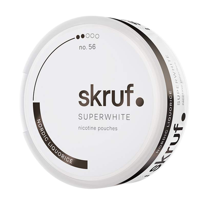 Skruf Superwhite No. 56 Nordic Liquorice