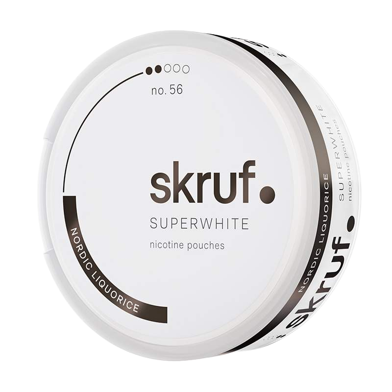 Skruf Superwhite No. 56 Nordic Liquorice